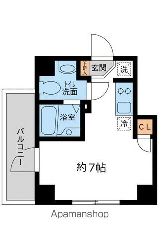 ラクラス池袋の間取り