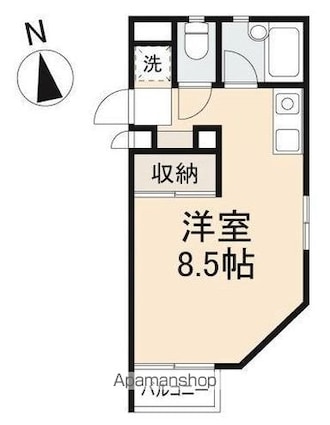 ＩＦＭＡＲＥ[1R/26.08m2]の間取図