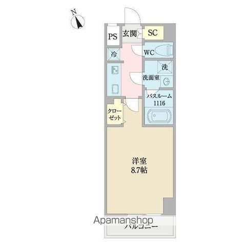 コントレイルりんくう常滑の間取り写真