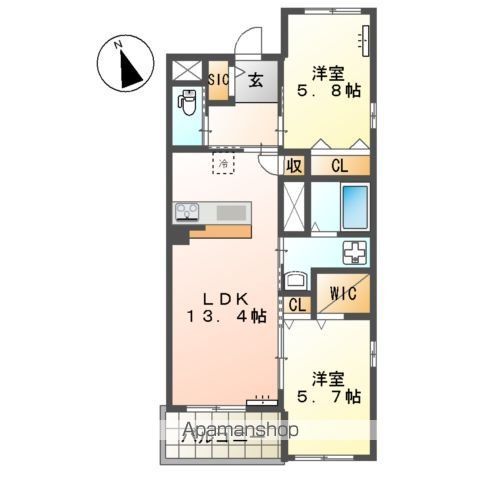 LA MAISON DU REVEの間取り写真