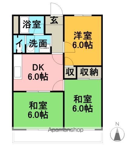 間取り：223038504862