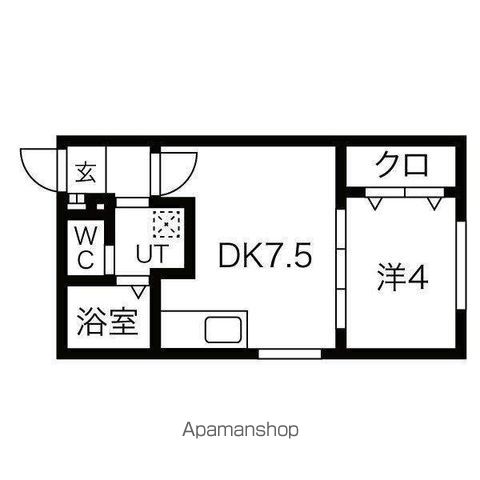 ラフィーネ南15条の間取り写真