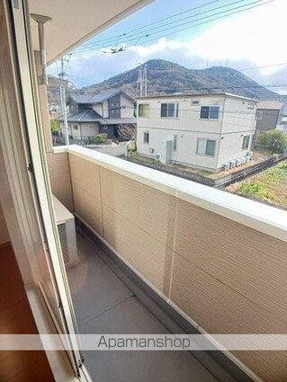 ベル・メゾン鶴市Ａ[2LDK/57.63m2]のバルコニー