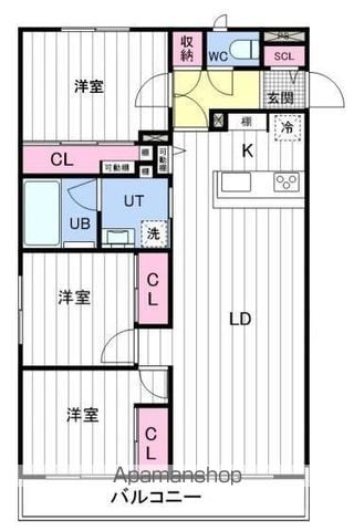Aster宮の森の間取り写真