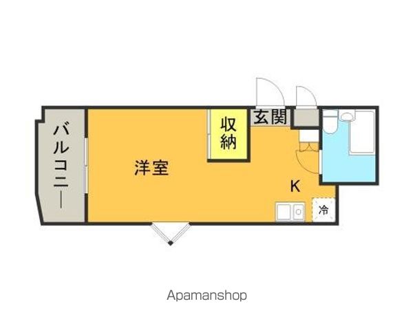 【福岡市南区大橋のマンションの間取り】