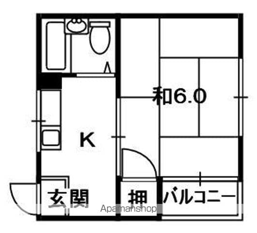 ビューハイツ枚方A棟の間取り写真