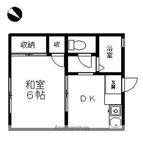 シティーホームズ1の間取り写真