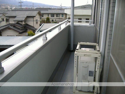 長野県松本市大字島内[2DK/44.6m2]のバルコニー