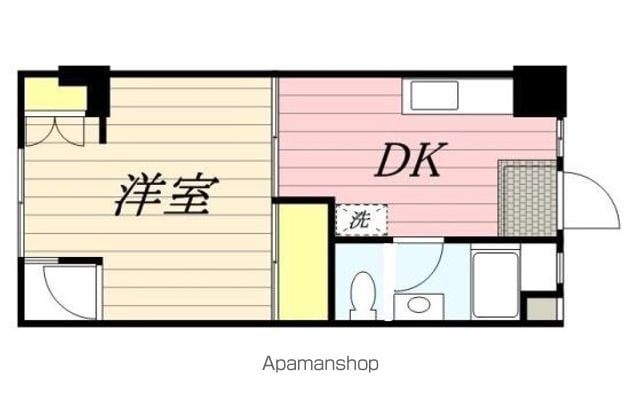 フドウ赤坂の間取り写真