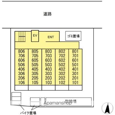 ファンディ平塚 502 ｜ 神奈川県平塚市明石町21-26（賃貸マンション1K・5階・26.46㎡） その24