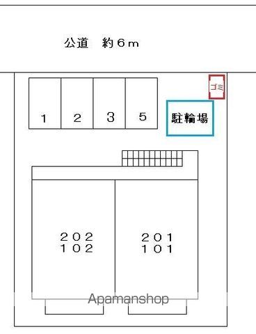 グリーンルーフ 101号室 ｜ 千葉県柏市つくしが丘５丁目6-4（賃貸アパート1LDK・1階・40.92㎡） その12