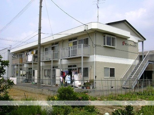 サンリバーハイツの外観写真