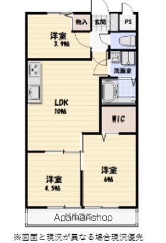 LIKE四街道の間取り写真