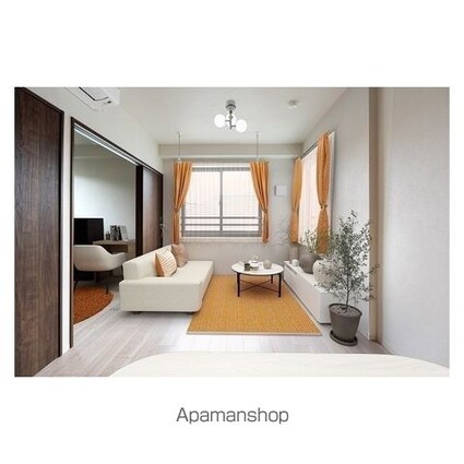 ウェルスクエア方南町Ⅱ[2LDK/45m2]のリビング・居間