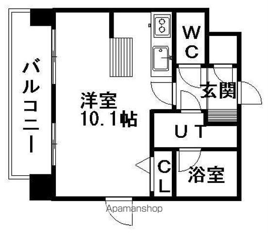 クレジデンス札幌・南4条の間取り写真