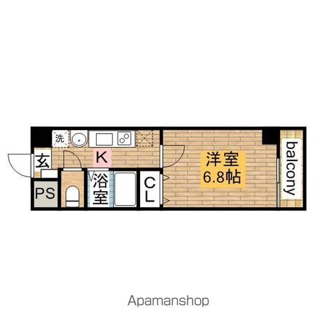 シャルマン鳳駅前の間取り写真
