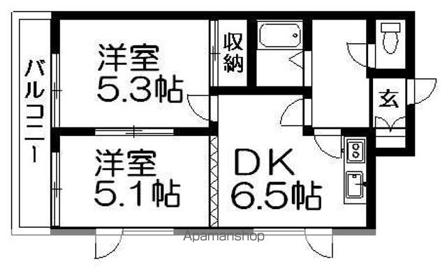 ティアラ手稲本町の間取り写真
