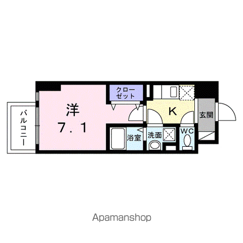 スアヴィス平塚八重咲の間取り写真
