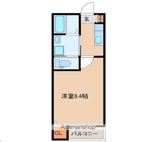 ブラン荒井B棟の間取り写真