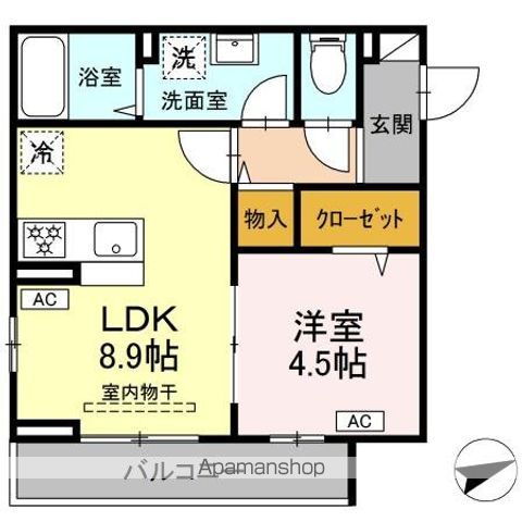 セレスティア柴又VIの間取り写真