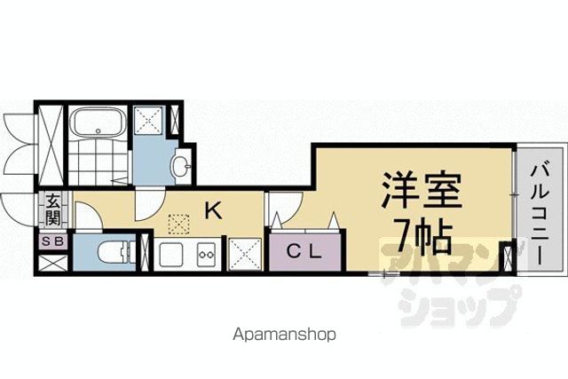 メゾンド・御領町の間取り写真