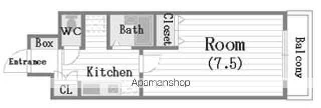 ジュネーゼ本町西の間取り写真