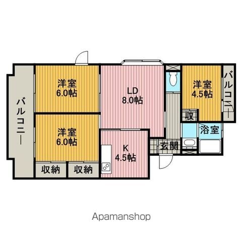 ルークスの間取り写真