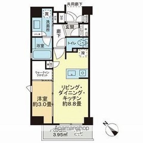 クレアホームズフラン博多祇園の間取り写真