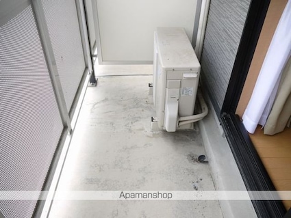 レオパレスうつくし[1K/20.81m2]のバルコニー