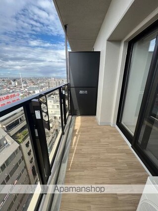 ブリリアンクラス高円寺[1K/25.28m2]のバルコニー