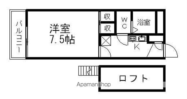 レオパレスプリムラの間取り写真