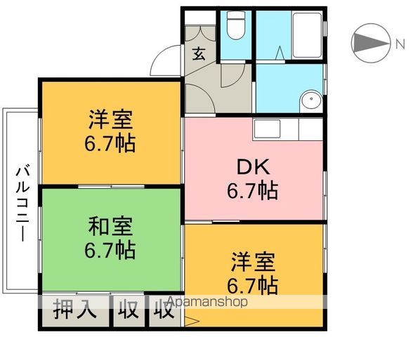 間取り：239001764796