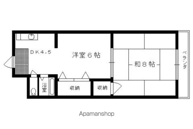 八文字屋ビルの間取り写真