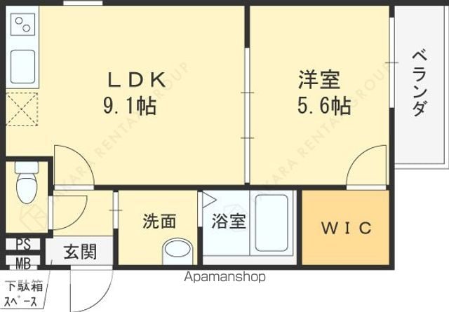 フジパレス寝屋川の間取り写真