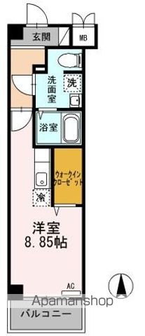 日野市万願寺のマンションの間取り