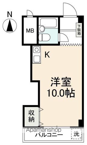 エクセル栗林の間取り写真