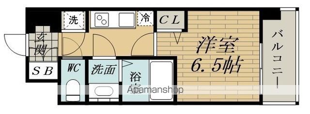 LUMINOUS三国本町の間取り写真