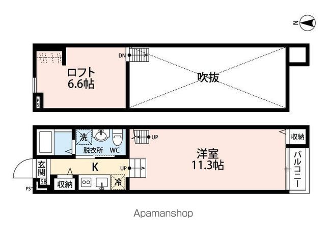 【アヴァンツァーレの間取り】