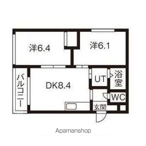 クリーンシャトー厚別の間取り写真