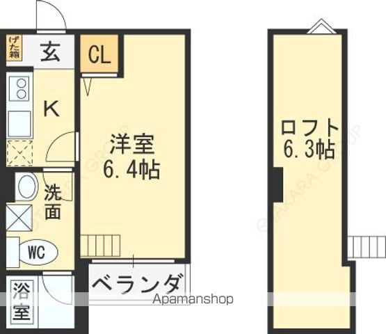 リベルテの間取り写真