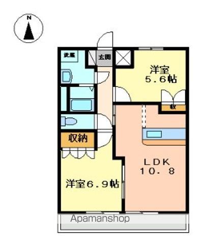 ファインパストラルの間取り写真