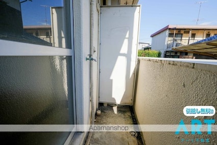 レジデンスヨコオ[1K/22.31m2]のバルコニー