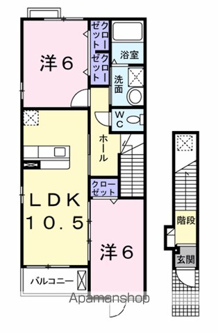 サンリット　アヴェニューの間取り