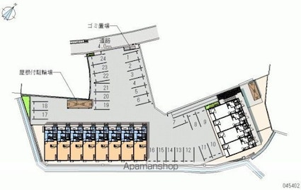 レオネクストＦ＆Ａ[1K/34.88m2]の共用部1