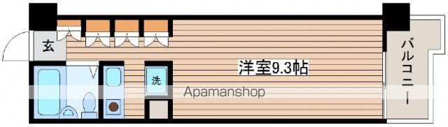 ロイヤルOSの間取り写真