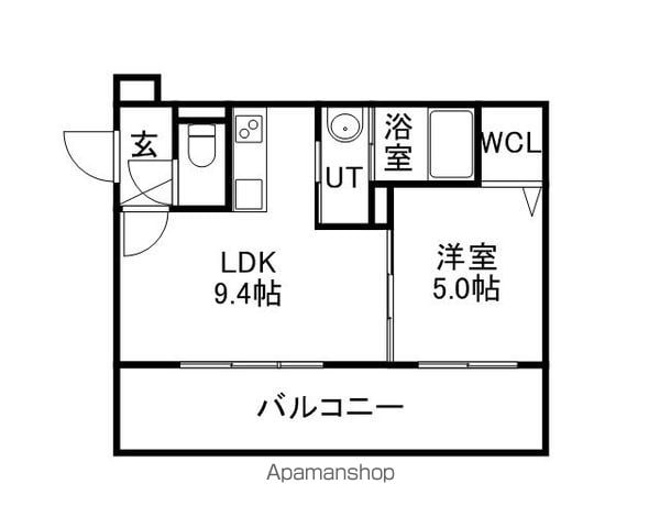 DOLCE VITA GAKUENMAEの間取り写真