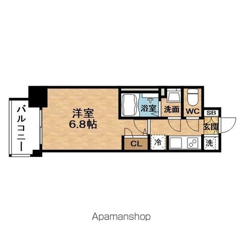 SRESIDENCEKAMISHINJOASCENTの間取り写真