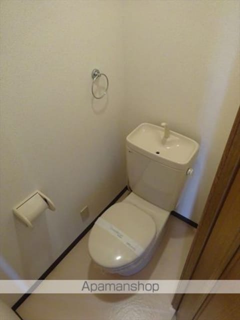 和歌山県岩出市西国分[1K/28m2]のトイレ