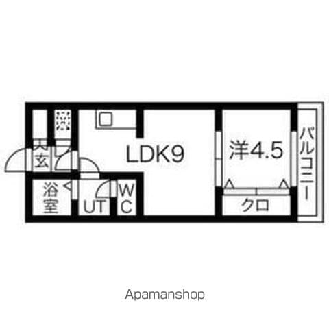 オキナマンションの間取り