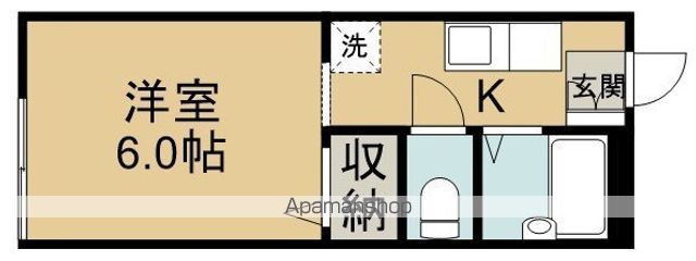 CLAIR溝端の間取り写真